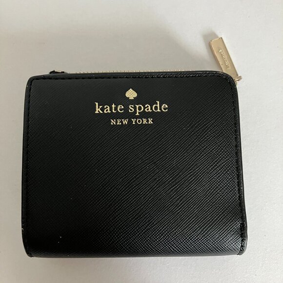Kate spade wallet, Small Slim Bifold Leather Wallet. - Picture 1 of 6